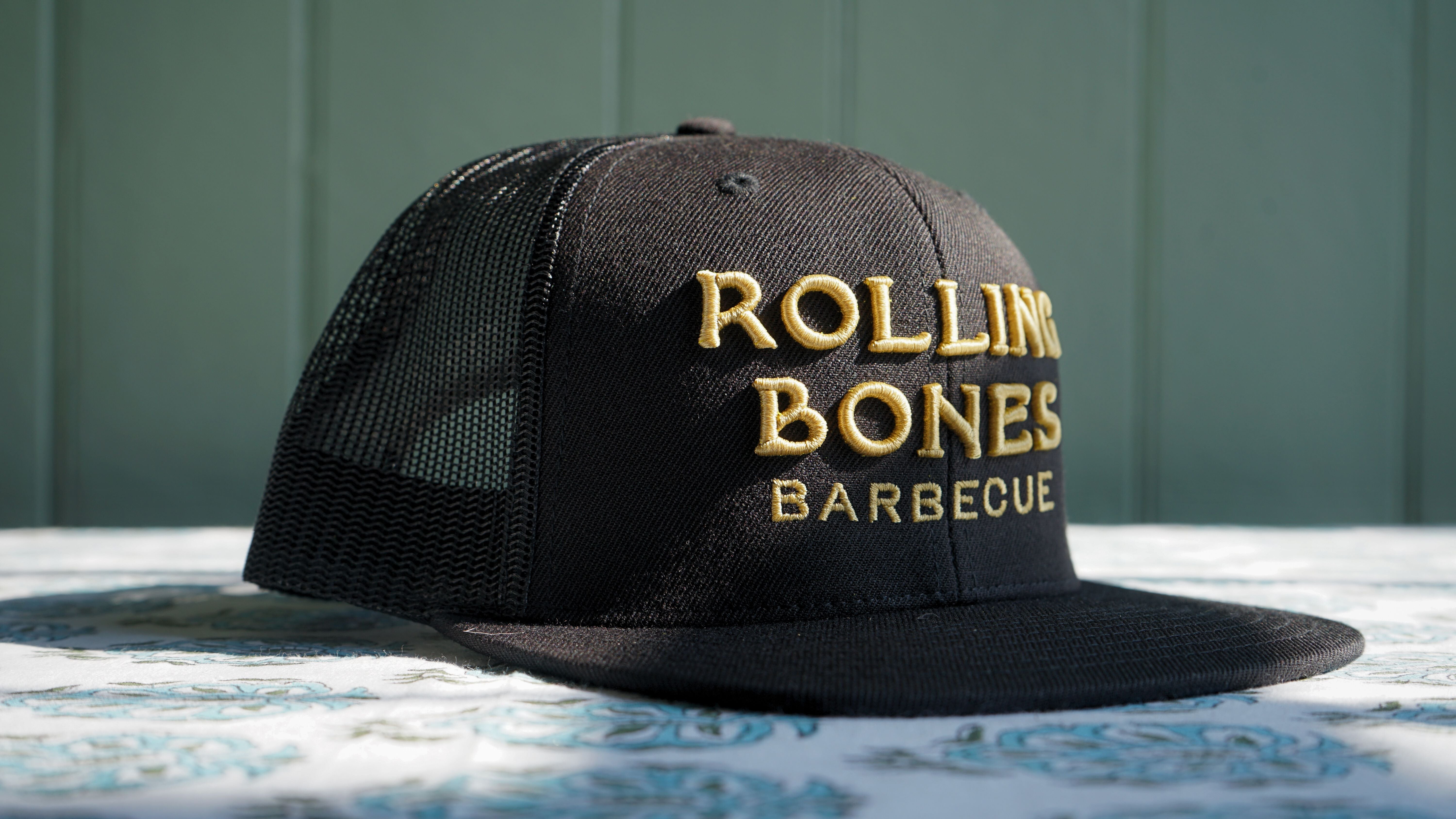 RBB Classic Flat Brim Snapback – Rolling Bones Barbecue