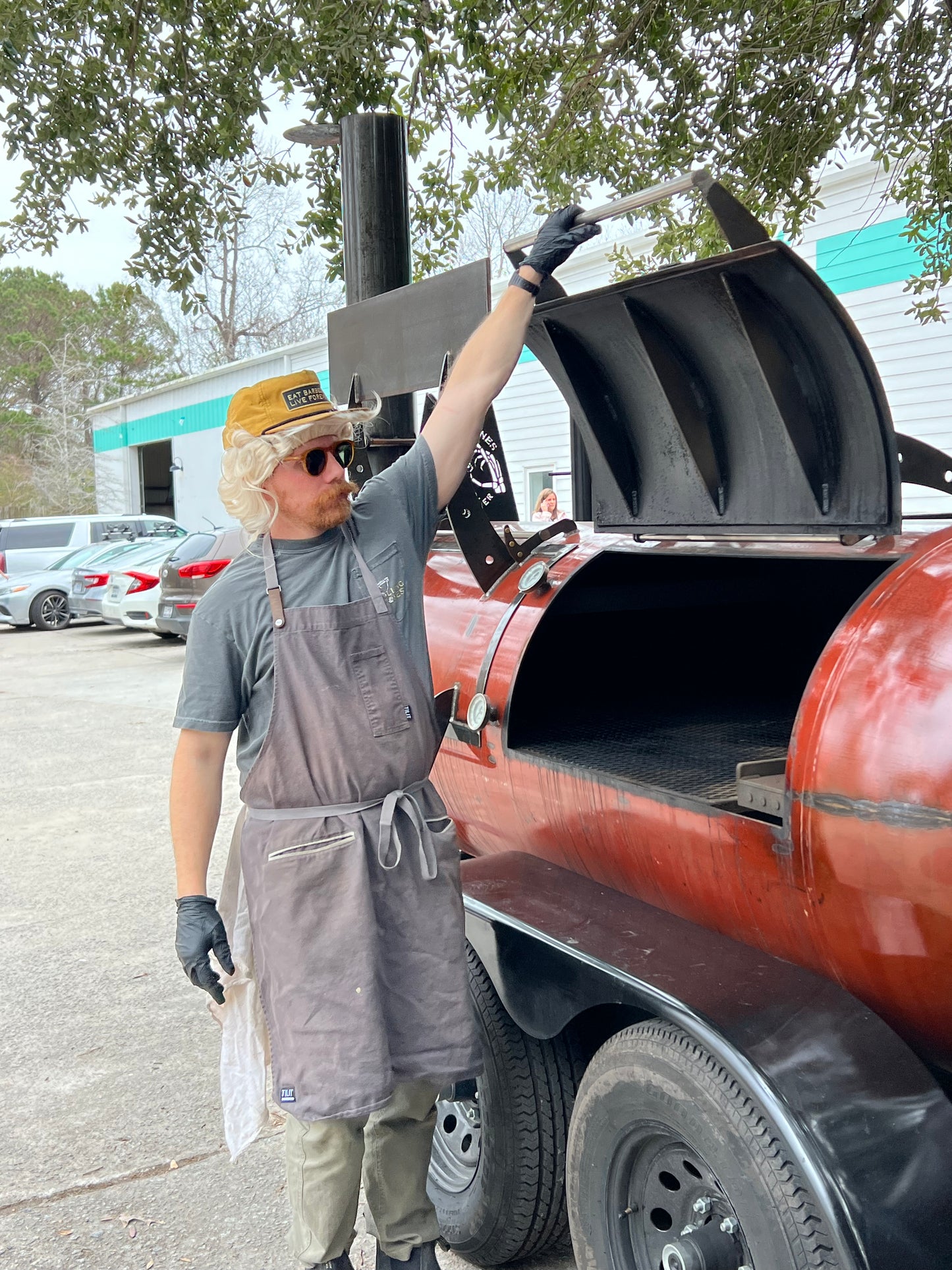 Eat Barbecue, Live Forever Hat