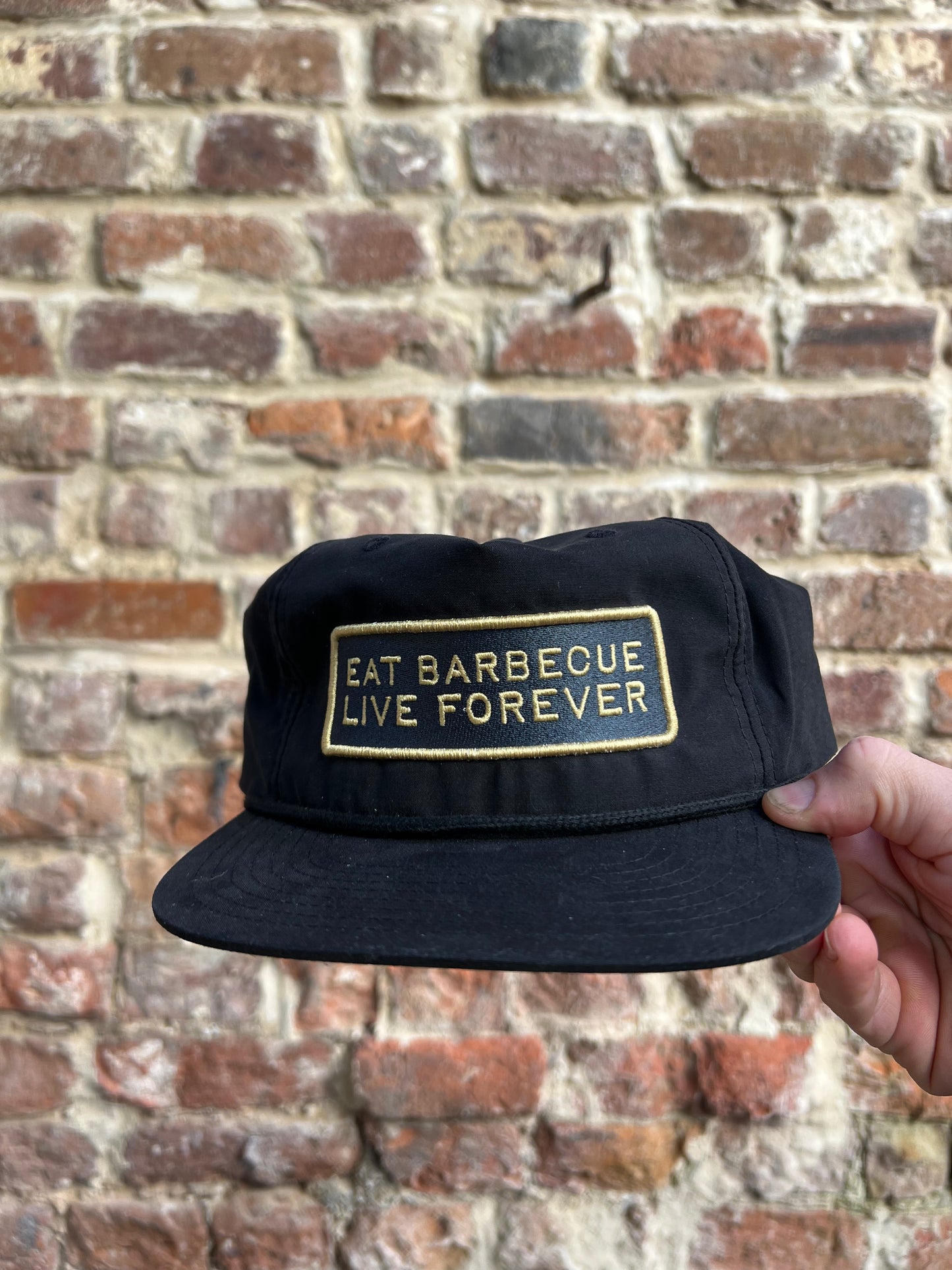 Eat Barbecue, Live Forever Hat