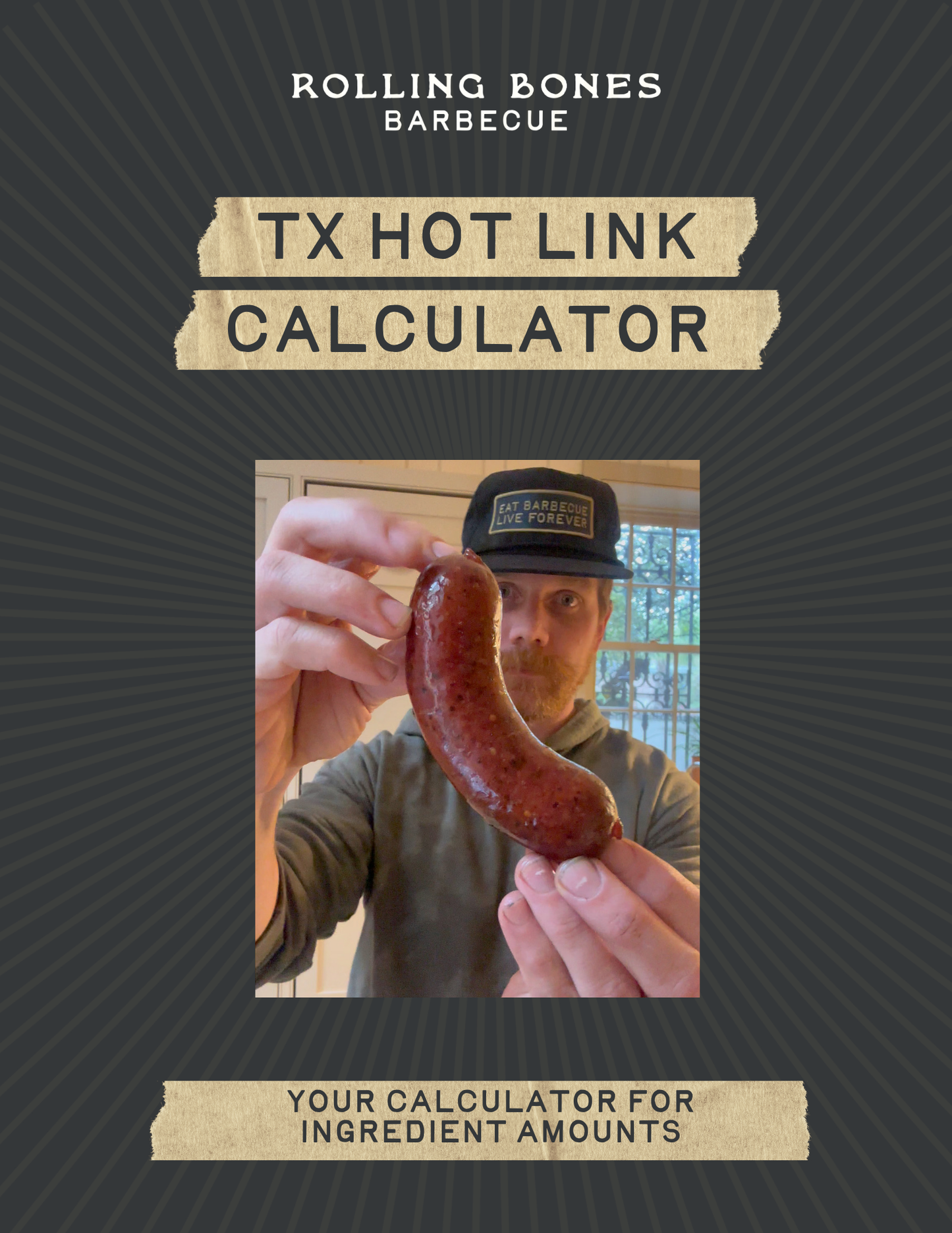 TX Hot Link Ingredient Calculator