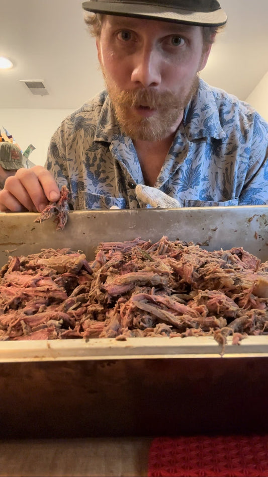 Smoked Pulled Venison Hind Quarter