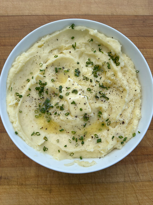 Smoked Butter Mash Potatoes