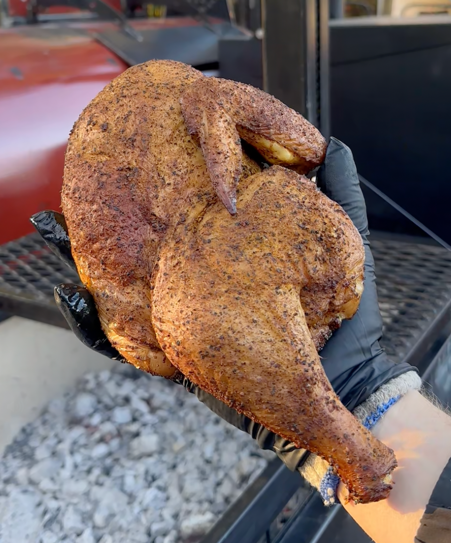 Juicy Smoked Chicken