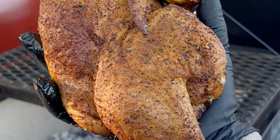 Juicy Smoked Chicken