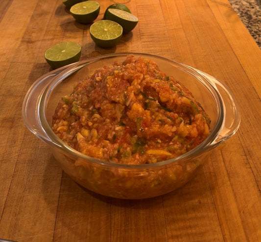 Smoked Mango Habanero Salsa