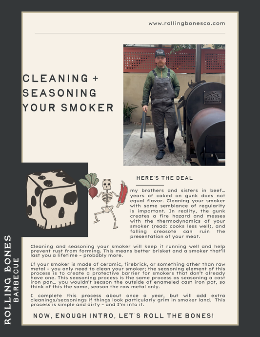 Pit Seasoning and Cleaning