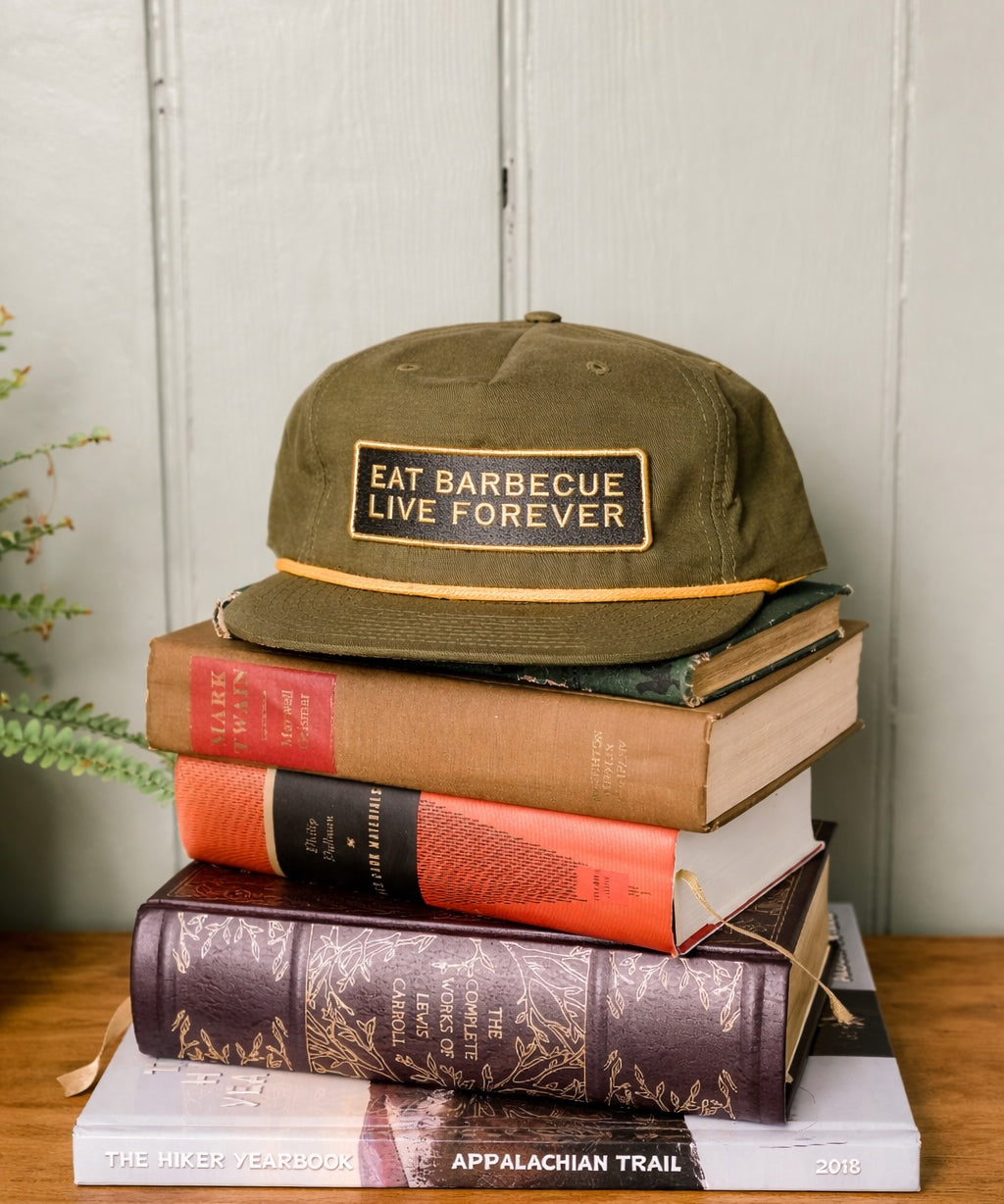 Eat Barbecue, Live Forever Hat