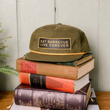 Eat Barbecue, Live Forever Hat