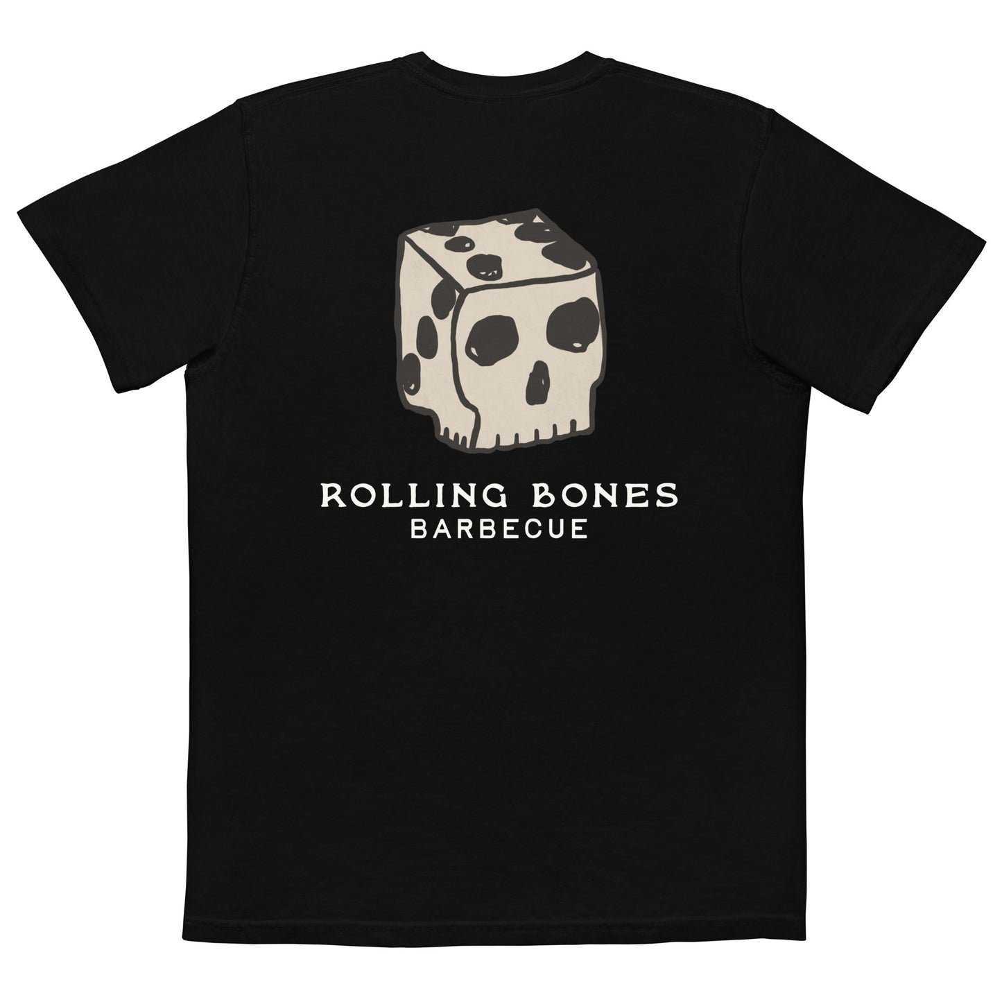 Rolling Bones Barbecue Pocket T